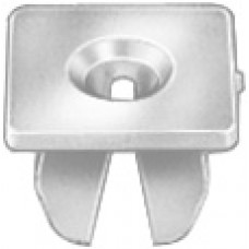 Honda Nylon Nut #8 Screw Size 9.5mm X 9.5mm